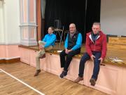 2025.02.26 Glyn, Peter and Clive D take a break at rehearsal